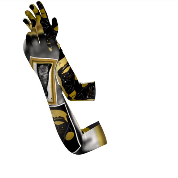 Golden Verona  Opera Gloves OS - Picture 8 of 11